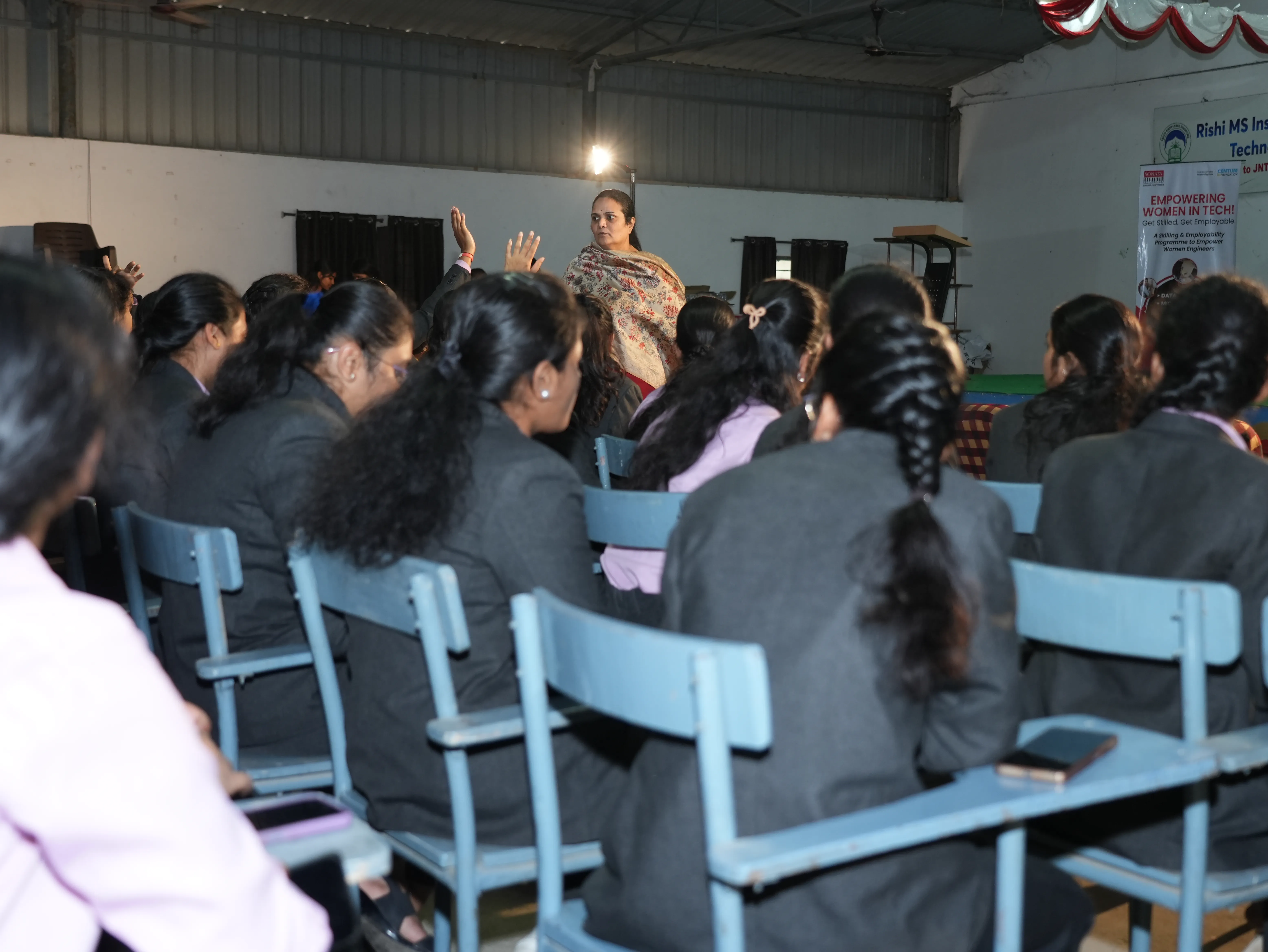 Convocation Ceremony of Sonata CSR through Centrum foundation for 4 th year students - RITW